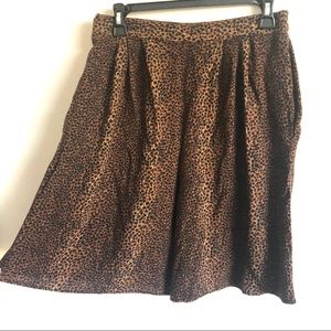 Vintage High Waist Wide Leg Shorts